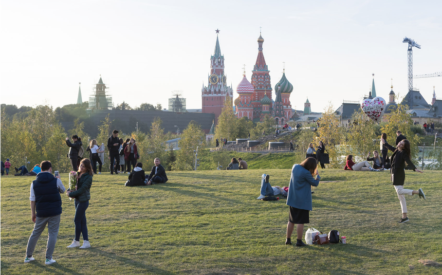 莫斯科扎里亞季耶公園景觀設計