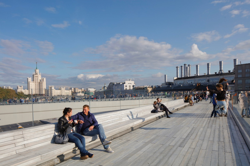 莫斯科扎里亞季耶公園景觀設計