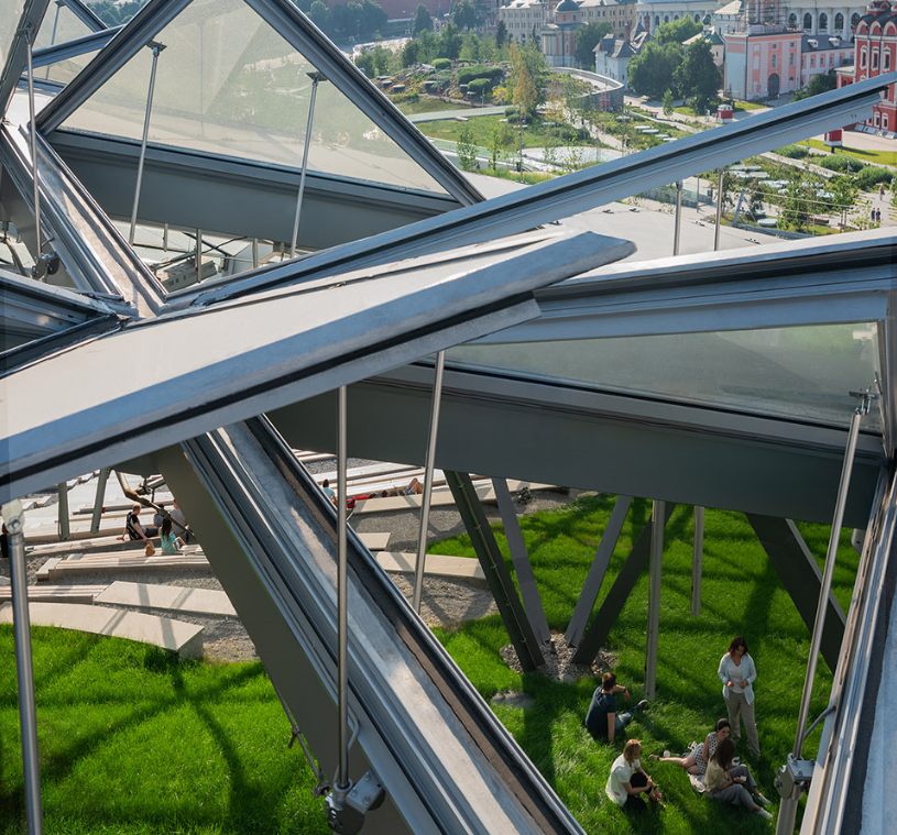 莫斯科扎里亞季耶公園景觀設計