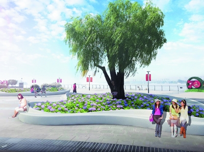 南京:30公里濱江風光帶要添新“家具”