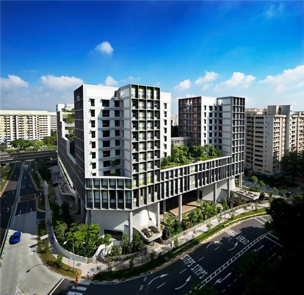 WOHA丨Kampung Admiralty社區(qū)綜合體