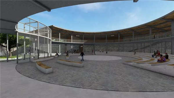 地平線下的圓形劇場