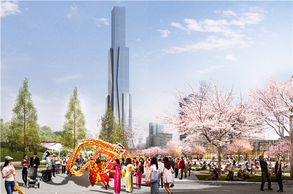 武漢楊春湖商務區