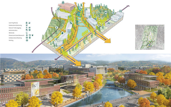 信陽學院南灣校區校園規劃