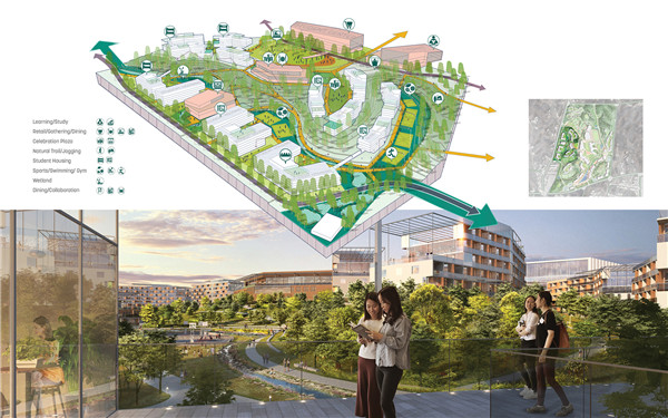 信陽學院南灣校區校園規劃