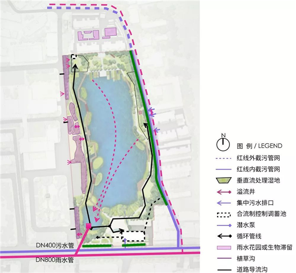 化腐朽為生機 | 一段老城區護城河遺跡的景觀與海綿化改造