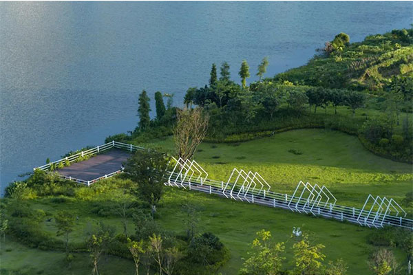 湖島立體花園居游記丨惠州奧園譽(yù)山湖