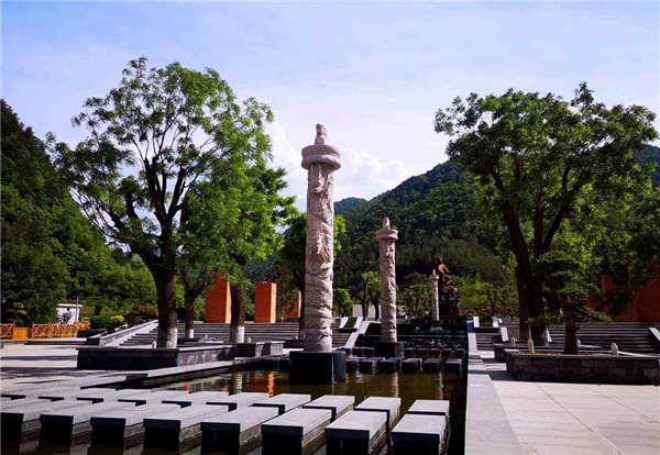 藍田縣葛牌鎮紅色小鎮景觀工程