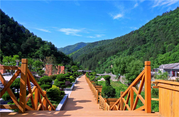 藍田縣葛牌鎮紅色小鎮景觀工程