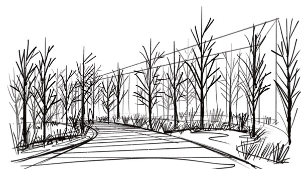 墨刻景觀|綠地長沙麓湖郡體驗區(qū)