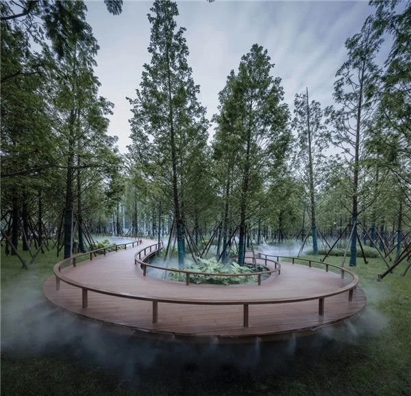 墨刻景觀|綠地長沙麓湖郡體驗區(qū)