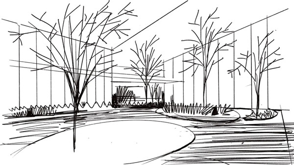 墨刻景觀|綠地長沙麓湖郡體驗區(qū)