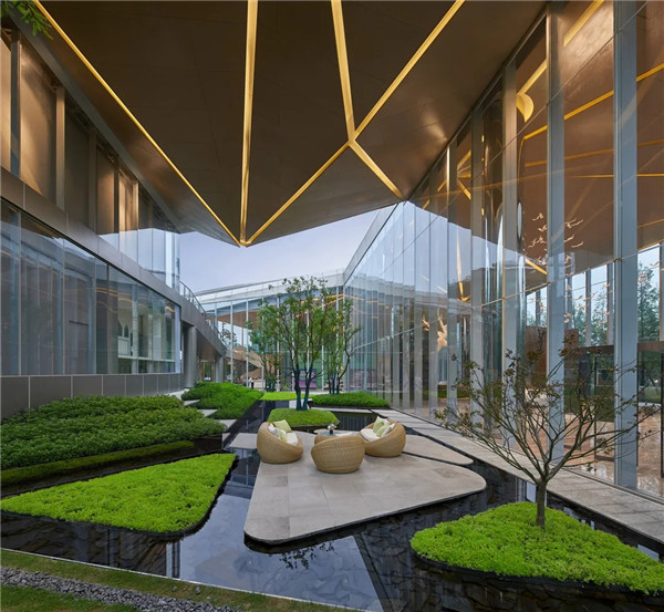 墨刻景觀|綠地長沙麓湖郡體驗區(qū)