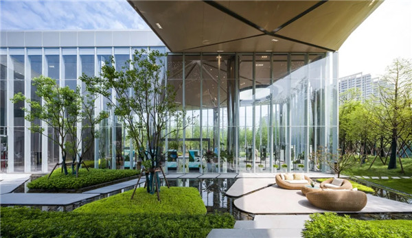 墨刻景觀|綠地長沙麓湖郡體驗區(qū)