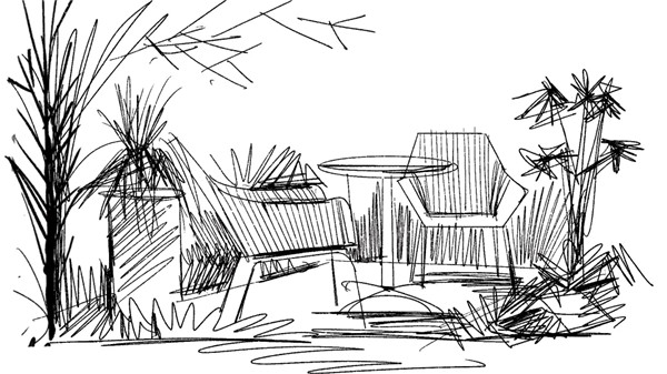 墨刻景觀|綠地長沙麓湖郡體驗區(qū)