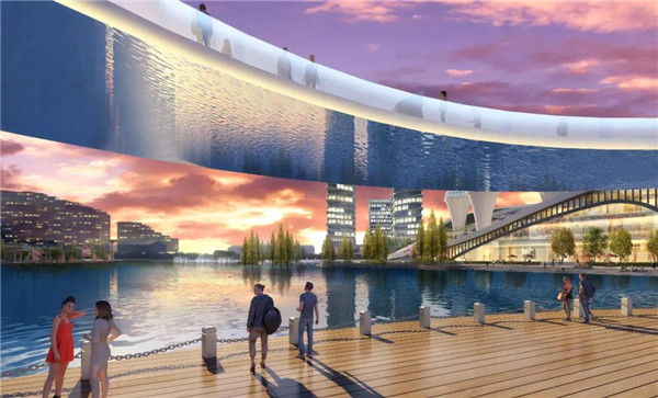 順景園林丨蒼南綠能小鎮綠緣湖景觀設計