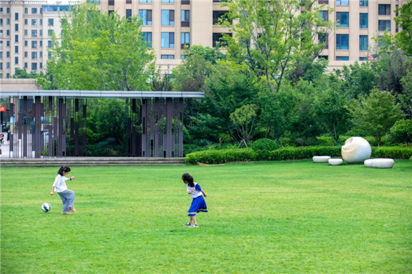 雅藍圖景觀丨白鷺金岸中央公園