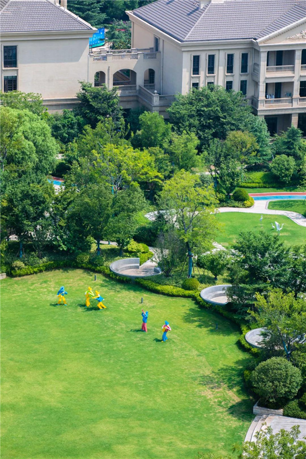 雅藍圖景觀丨白鷺金岸中央公園