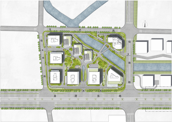 三益設計丨北斗西虹橋基地趙巷園區