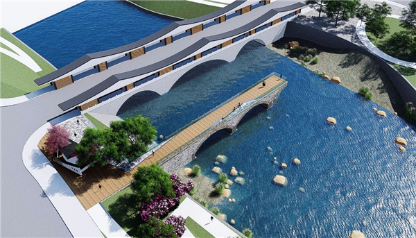 思樸設計丨黃山浦溪河青藍橋藝術營造