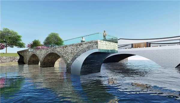 思樸設計丨黃山浦溪河青藍橋藝術營造