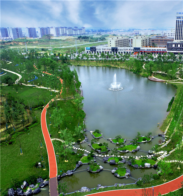 華藝園林丨太湖龍山智慧人防公園