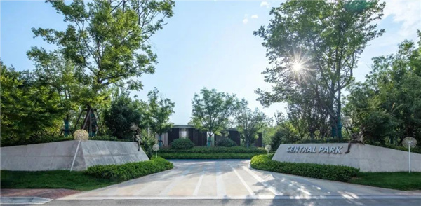 山東臨沂白鷺金岸中央公園