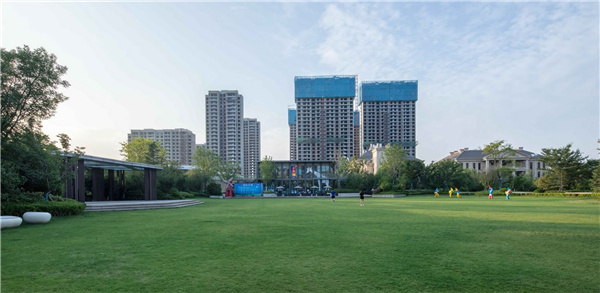 山東臨沂白鷺金岸中央公園