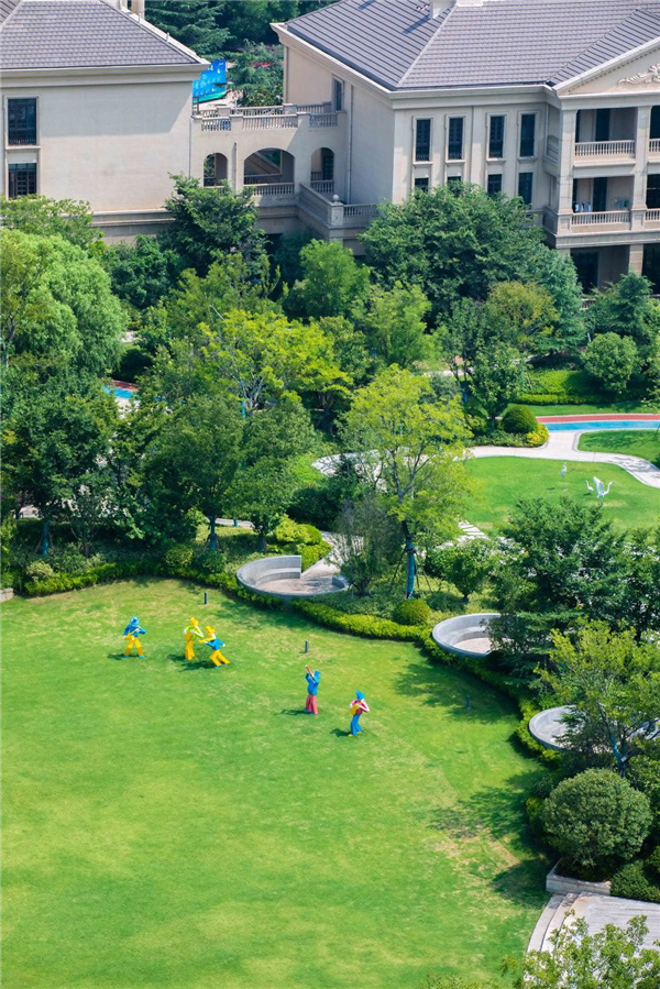 山東臨沂白鷺金岸中央公園