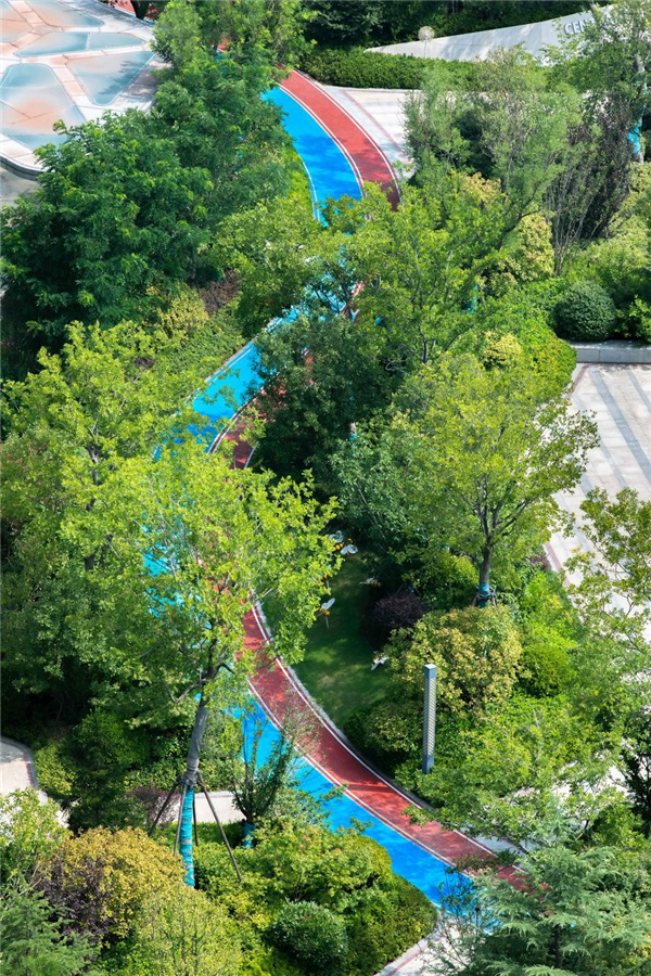 山東臨沂白鷺金岸中央公園