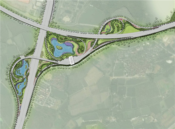 佛山西江產業新城景觀設計