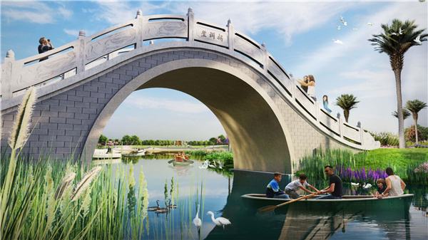 廣東江門市潮連島潮頭中央公園