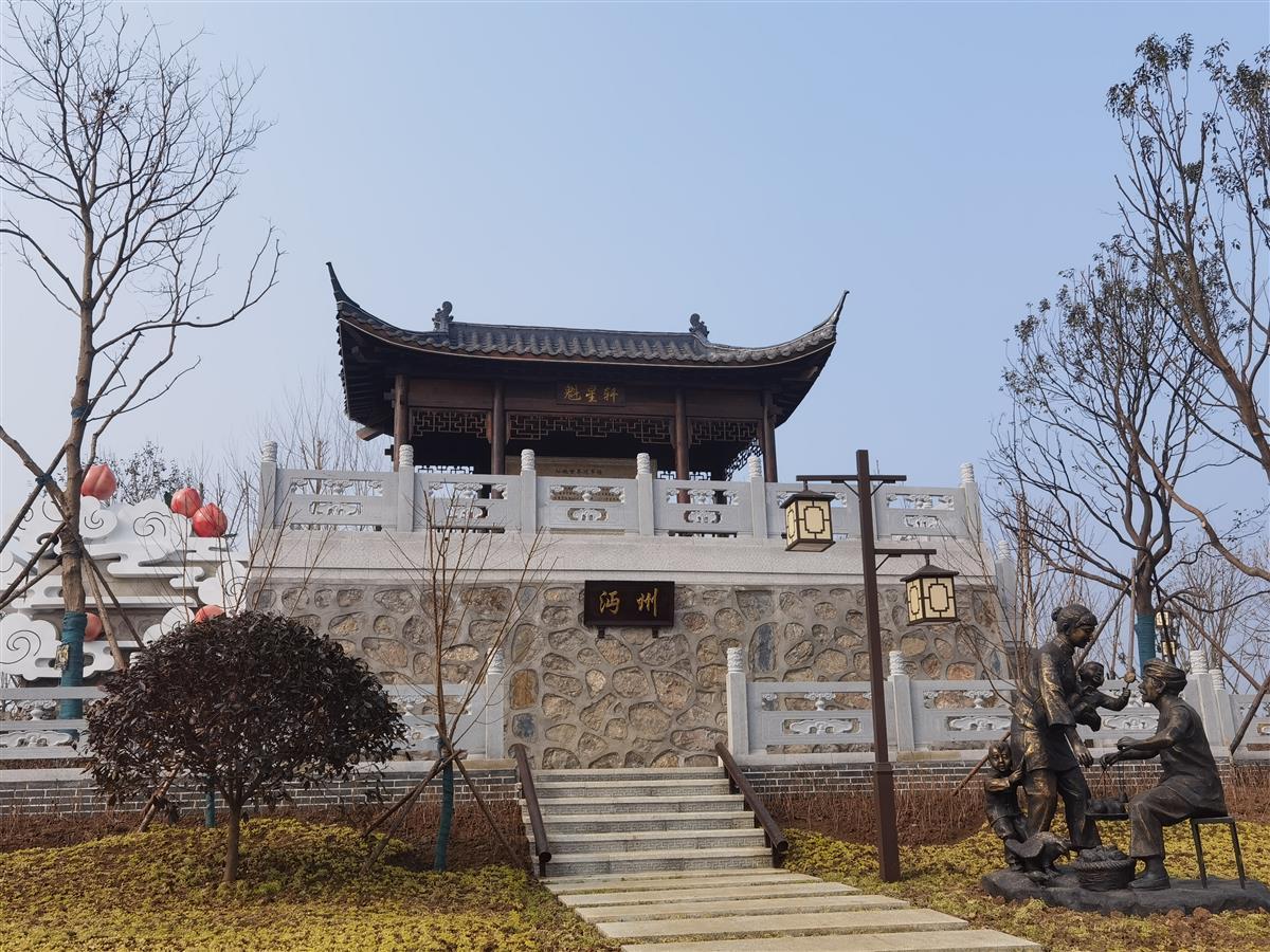 湖北省第三屆（荊門）園博會(huì)32個(gè)展園基本完工
