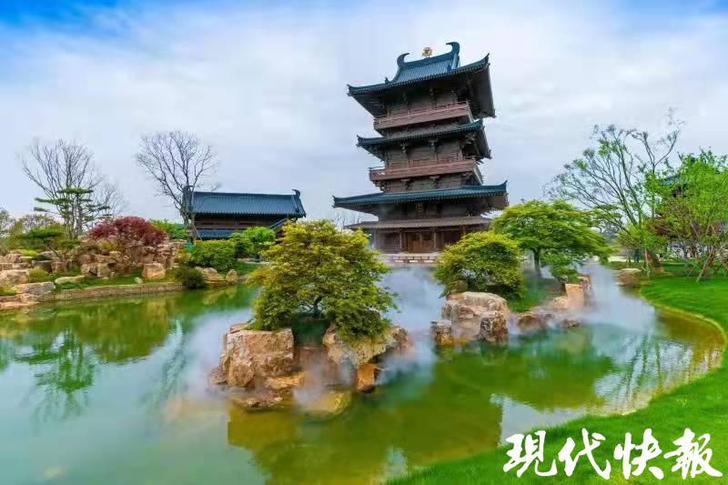 江蘇園博園創建成為南京市城市治理標準化示范單元