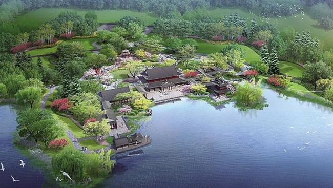 園博園滄州展園:濱水多景觀 河上列芳園