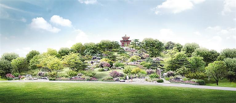 滄州園博園北山即將進(jìn)行土方填筑