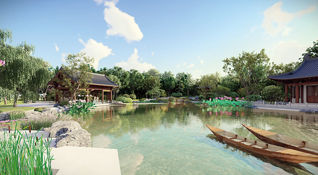 人文自然交匯 河府詩詞相融——滄州園博園城市展園