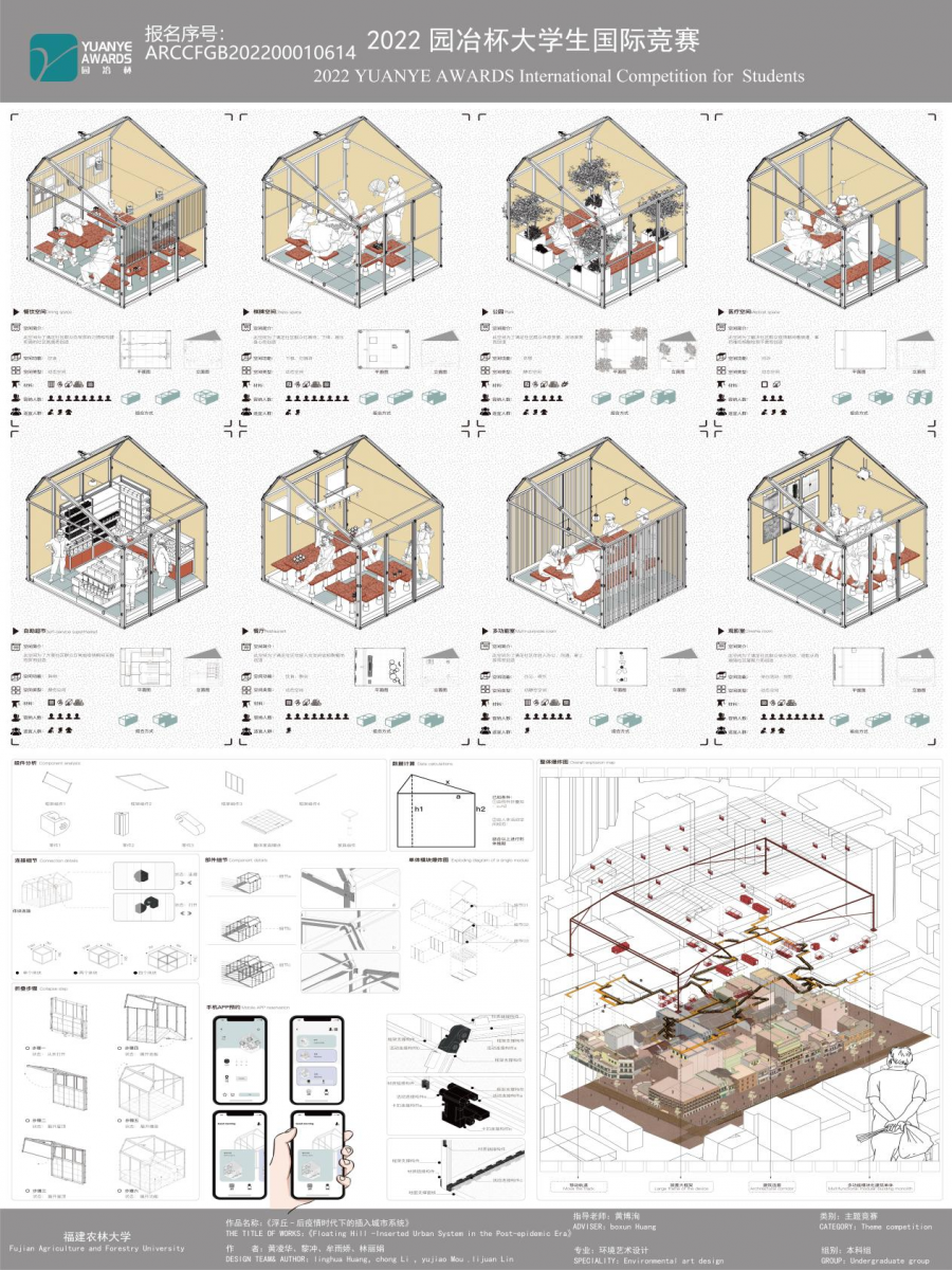 第十三屆園冶杯一等獎作品|浮丘——后疫情時代下的插入城市系統