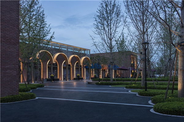 嘉祥花嶼城項目示范區(qū)景觀綠化工程