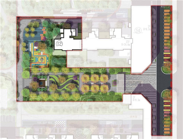 長春國際影都14# 地塊展示區景觀