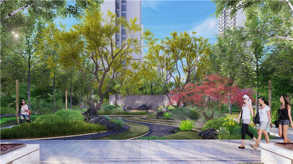 長春國際影都14# 地塊展示區景觀