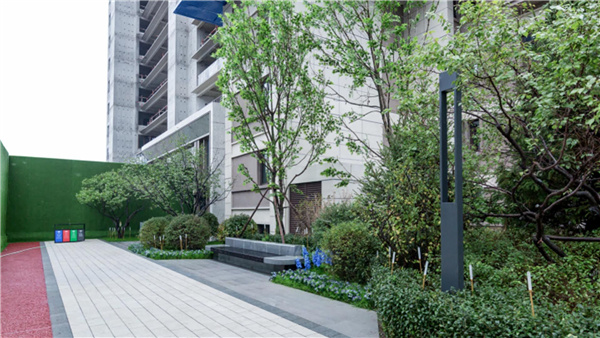 長春國際影都14# 地塊展示區景觀