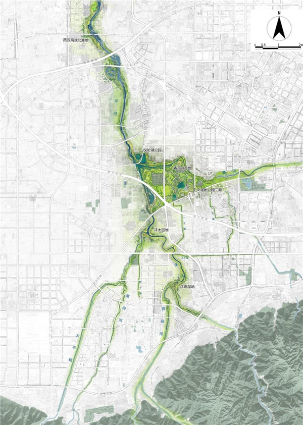 西安高新區灃河、潏河入灃口環境綜合治理二期工程