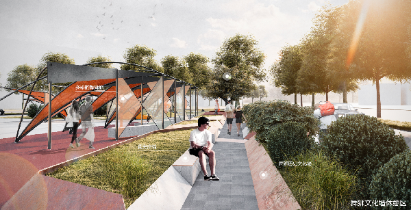 2023年河北省園林綠化設(shè)計(jì)競賽三等獎(jiǎng)作品丨滄獅邀舞函