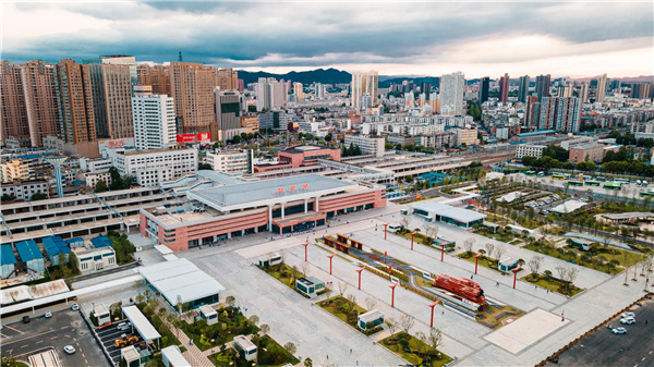 園冶杯參賽作品丨信陽火車站廣場景觀