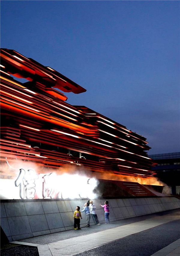 園冶杯參賽作品丨信陽火車站廣場景觀