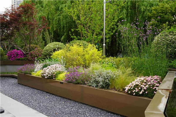 園冶杯參賽作品丨吳江WJ-J-2022-001號(hào)地塊項(xiàng)目 展示區(qū)花境工程