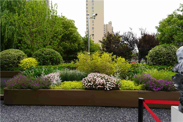 園冶杯參賽作品丨吳江WJ-J-2022-001號(hào)地塊項(xiàng)目 展示區(qū)花境工程