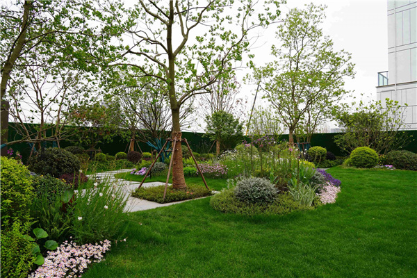 園冶杯參賽作品丨吳江WJ-J-2022-001號(hào)地塊項(xiàng)目 展示區(qū)花境工程