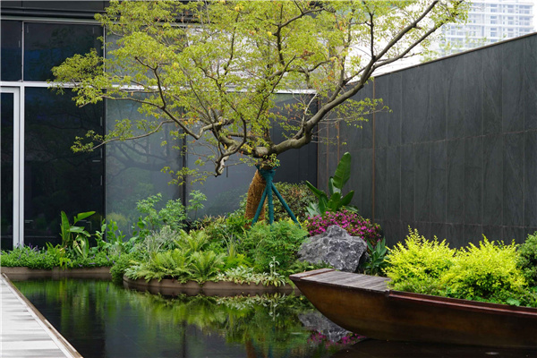 園冶杯參賽作品丨吳江WJ-J-2022-001號(hào)地塊項(xiàng)目 展示區(qū)花境工程